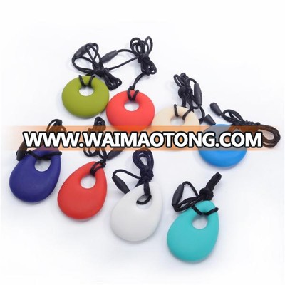 100% Food Grade Silicone Drop Pendant Baby Teether